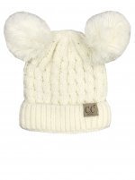 C.C. Kids Double Pom-Pom Beanie - Meyer's Market