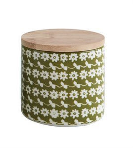 Stoneware Canisters Oval - Meyer's Market