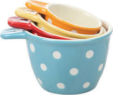 Polka Dot Ceramic Measuring - Meyer's Market