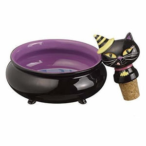 Cat Coaster And Wine Stopper - Meyer's Market