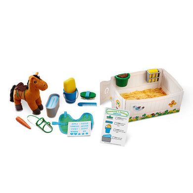 Feed & Groom Horse Care Play Set - Meyer's Market