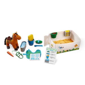 Feed & Groom Horse Care Play Set - Meyer's Market