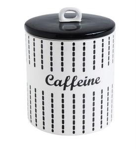 Ceramic Caffeine Cannister - Meyer's Market