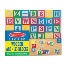 Wooden ABC Blocks - Meyer's Market