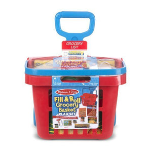 Grocery Basket Play Cart - Meyer's Market