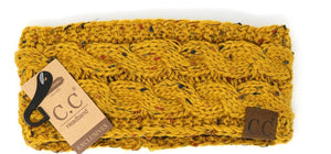 C.C. Fuzzy Lined Speckled Head Wrap - Meyer's Market