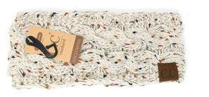 C.C. Fuzzy Lined Speckled Head Wrap - Meyer's Market