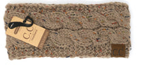 C.C. Fuzzy Lined Speckled Head Wrap - Meyer's Market
