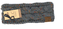 C.C. Fuzzy Lined Speckled Head Wrap - Meyer's Market