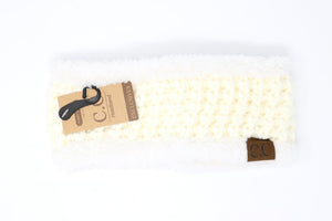 C.C. Sherpa Cable Knit Head Wrap - Meyer's Market