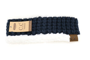 C.C. Sherpa Cable Knit Head Wrap - Meyer's Market
