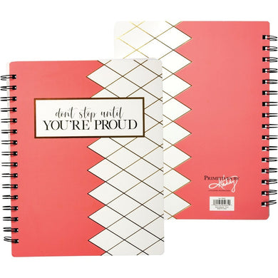 Don't Stop Until You're Proud Spiral Notebook - Meyer's Market