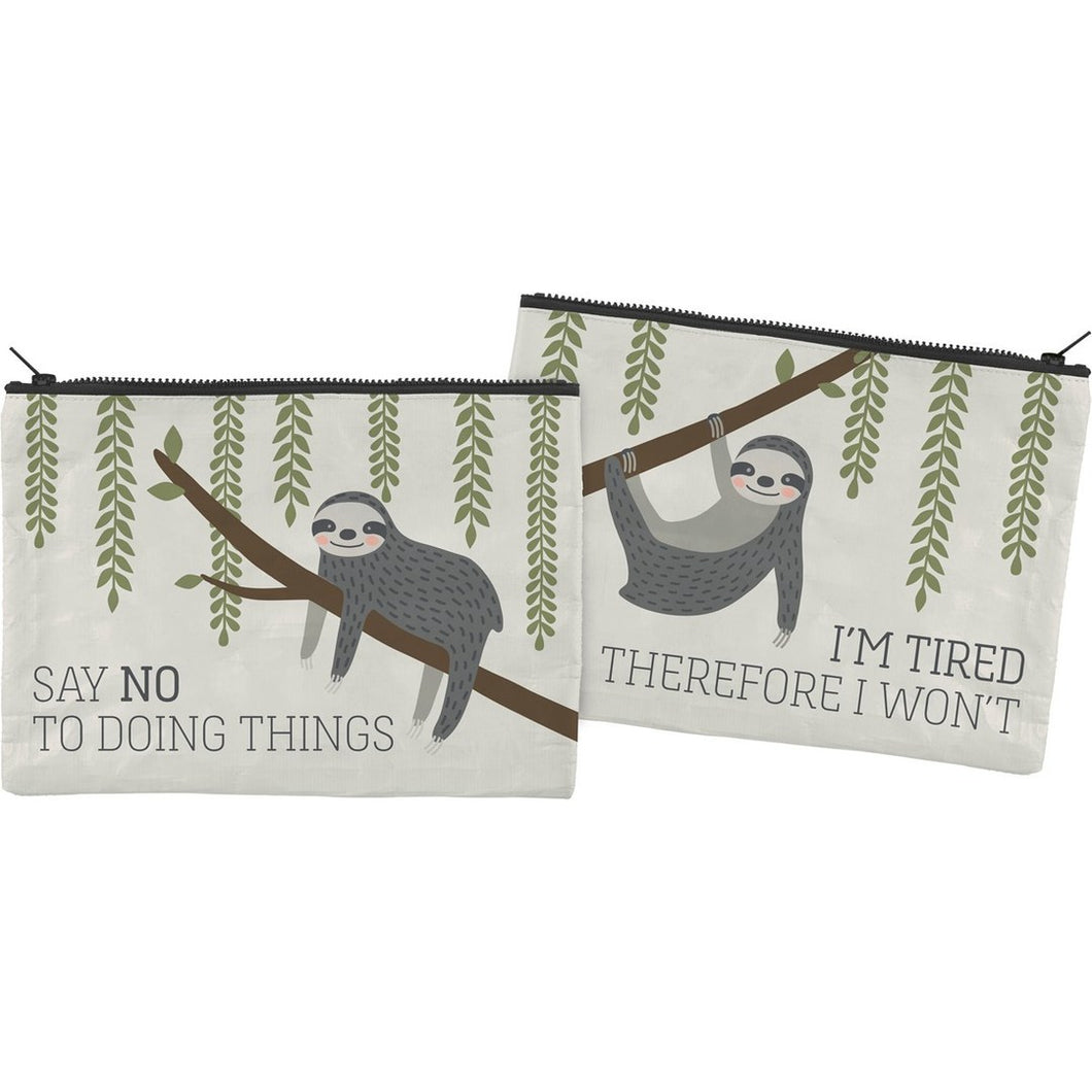 Zipper Folder Sloth - Meyer's Market