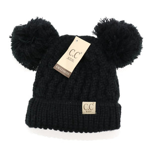 C.C. Kids Double Pom-Pom Beanie - Meyer's Market