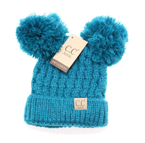 C.C. Kids Double Pom-Pom Beanie - Meyer's Market