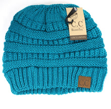 C.C Solid Messy Bun Beanie - Meyer's Market