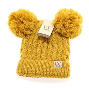 C.C. Kids Double Pom-Pom Beanie - Meyer's Market