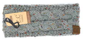 C.C. Fuzzy Lined Speckled Head Wrap - Meyer's Market