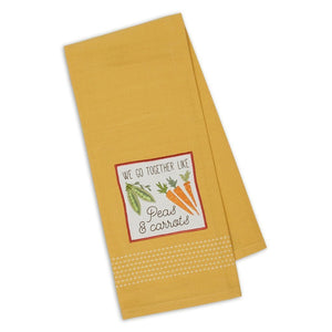Peas And Carrots Kitchen Towel - Meyer's Market