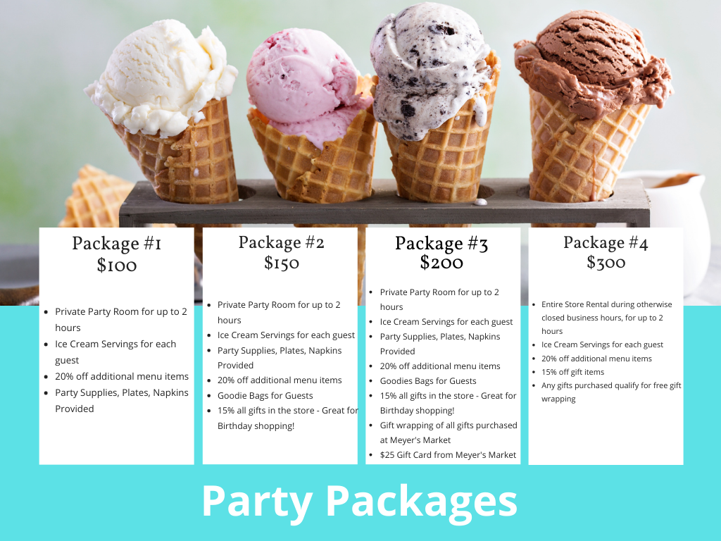 Party Packages! - Meyer's Market