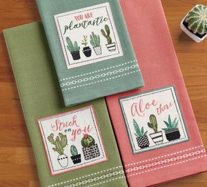Cactus Kitchen Towel - Meyer's Market
